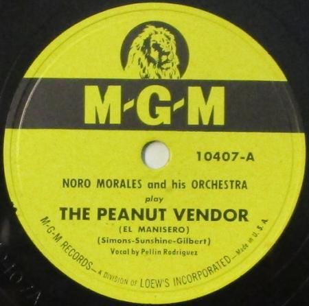 SPレコード ノロ・モラレス ＆ ヒズ Orc. 南京豆売り / マイ