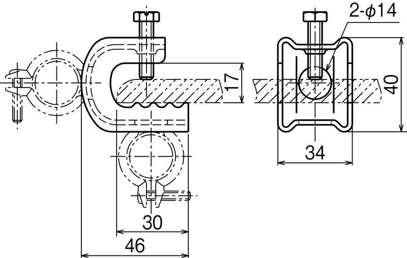 パイラック（一般形鋼用） Z-PH1S - ネグロス電工 - ミスミ