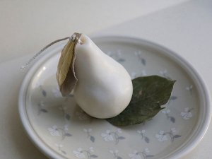 香るフレグランス インテリア キャンドル・梨