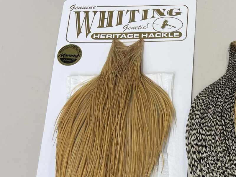 ＷＨＩＴＩＮＧ（ホワイティング）　Heritage Hackle Cape（ヘリテージ ハックルケープ） -  フライフィッシングショップ・シムス(SIMMS)  ・スコット・カムパネラプロショップ【GLITTER】スノーピーク・フライフィッシング・アウトドアショップの【グリッター】