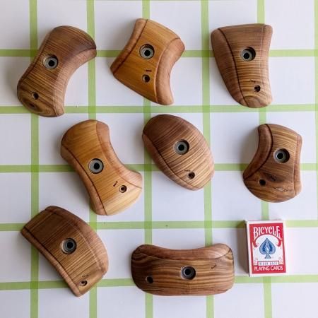 木製クライミングホールドの販売ページ - vock
