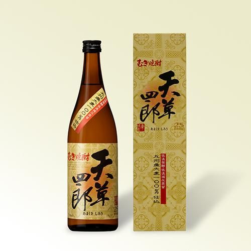 25度むぎ焼酎 天草四郎720ml(箱入)