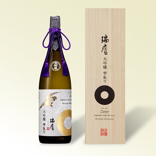 日本酒 吟醸酒 - ZUIYO WEB SHOP - 東肥赤酒、清酒瑞鷹 製造元