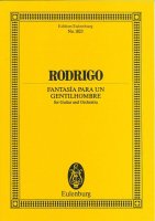 ロドリーゴ ある貴紳のための幻想曲 (オーケストラ版・ポケットスコア