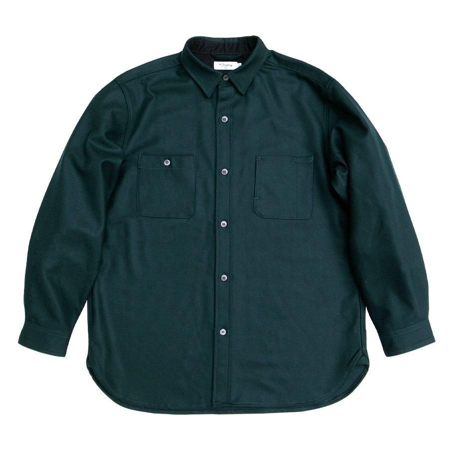 OUGHT ウール C.P.O シャツ - INDYVISUAL online store