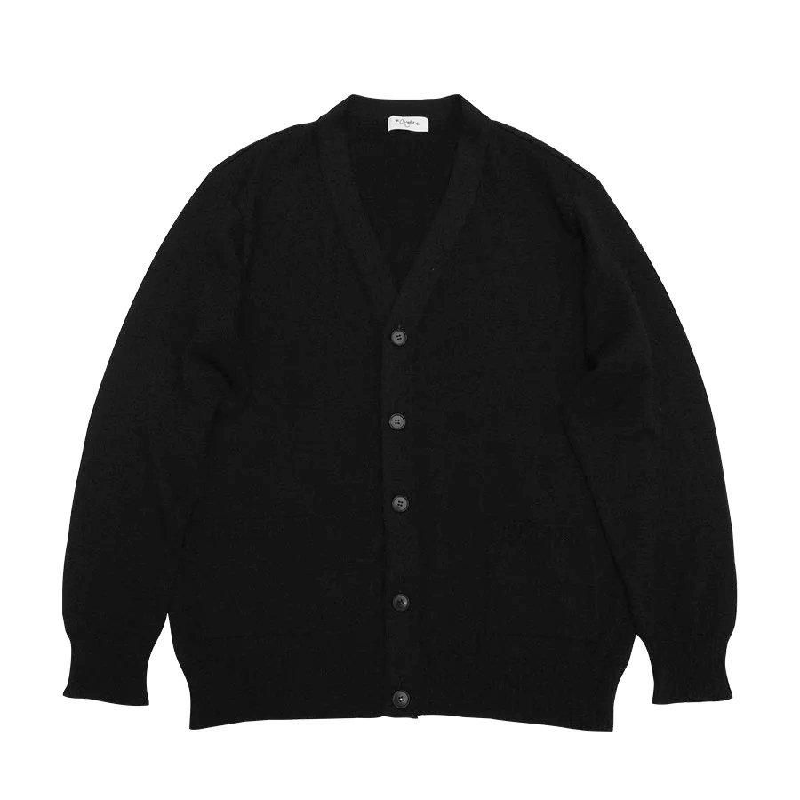 OUGHT メリノウールニットカーディガン - INDYVISUAL online store