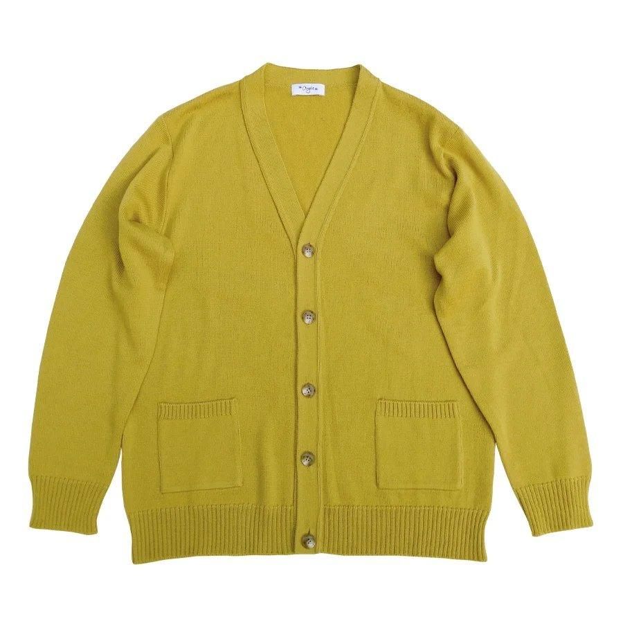 OUGHT メリノウールニットカーディガン - INDYVISUAL online store