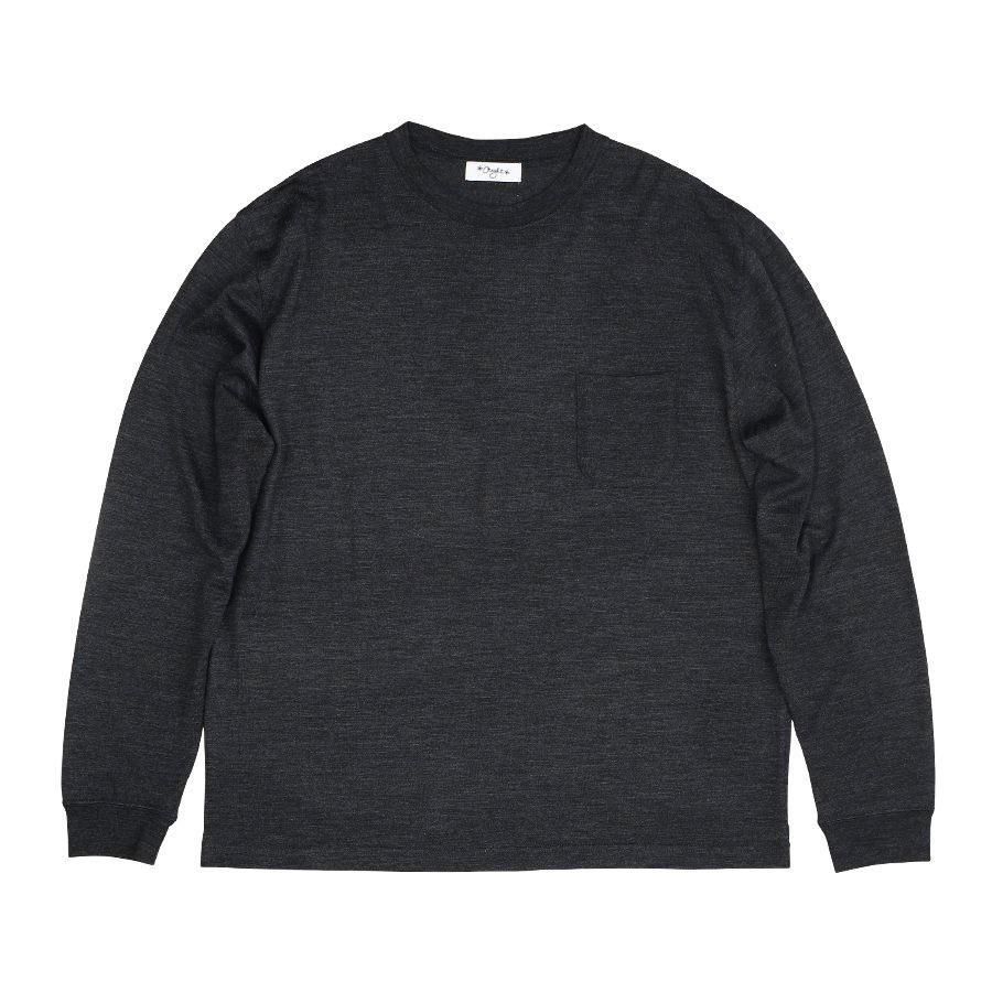 OUGHT ウール天竺 L/S Tシャツ - INDYVISUAL online store
