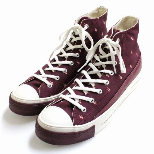 Under Cover アンダーカバー 16aw 配色ハイカット Fuck柄 スニーカー M エンジ ブランド古着買取 販売unstitchオンラインショップ Under Cover アンダーカバー 16aw 配色ハイカット Fuck柄 スニーカー M エンジ ブランド古着買取 販売unstitchオンラインショップ