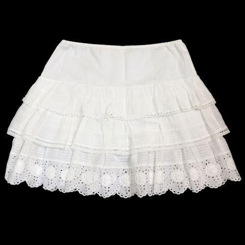 Lulu On The Bridge ルルオンザブリッジ コットンレーススカート ブランド古着買取 販売unstitchオンラインショップ Lulu On The Bridge ルルオンザブリッジ コットンレーススカート ブランド古着買取 販売unstitchオンラインショップ