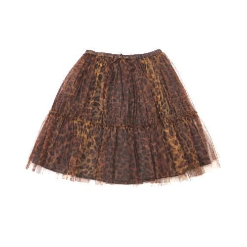 Bilitis Dis Septans ビリティス ディ セッタン レオパードチュールスカート ブランド古着買取 販売unstitchオンラインショップ Bilitis Dis Septans ビリティス ディ セッタン レオパードチュールスカート ブランド古着買取 販売unstitchオンラインショップ