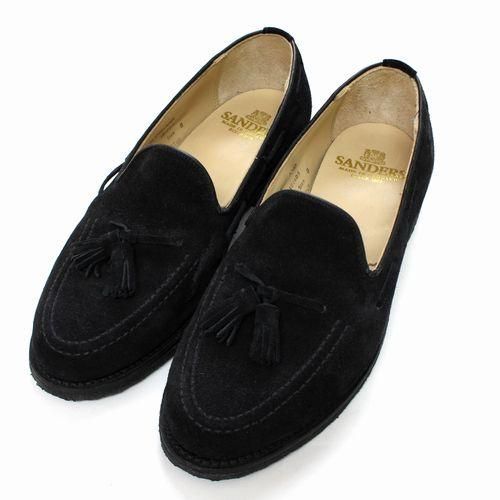 Sanders サンダース 1816bs Suede Tassel Loafer スエード タッセル ローファー ブランド 古着買取 販売unstitchオンラインショップ