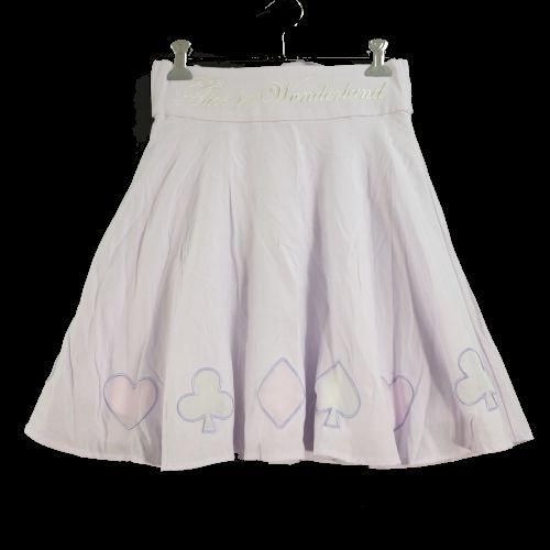 E Hyphen World Gallery Bonbon イーハイフンワールドギャラリー ボンボン アリス トランプ スカート ブランド古着買取 販売unstitchオンラインショップ E Hyphen World Gallery Bonbon イーハイフンワールドギャラリー ボンボン アリス トランプ スカート ブランド古着買取 販売unstitchオンラインショップ