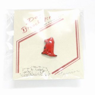 Forest of soda 谷口真由美 Dog Brooch Pin ブローチピン 