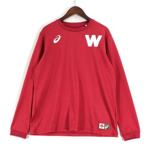 Asics アシックス 早稲田 競走部tシャツロングスリーブ ブランド古着買取 販売unstitchオンラインショップ Asics アシックス 早稲田 競走部tシャツロングスリーブ ブランド古着買取 販売unstitchオンラインショップ