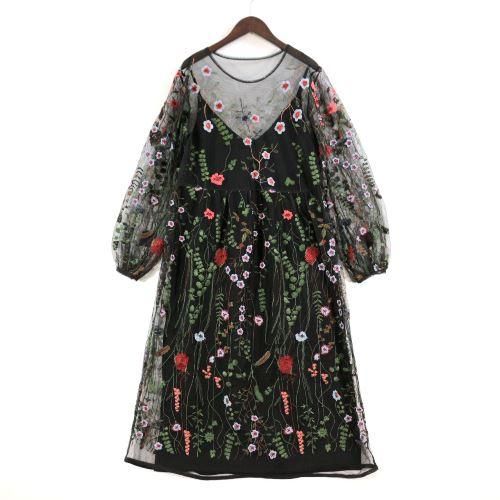 Zara ザラ 花柄刺繍 シースルーワンピース ブランド古着買取 販売unstitchオンラインショップ Zara ザラ 花柄刺繍 シースルーワンピース ブランド古着買取 販売unstitchオンラインショップ