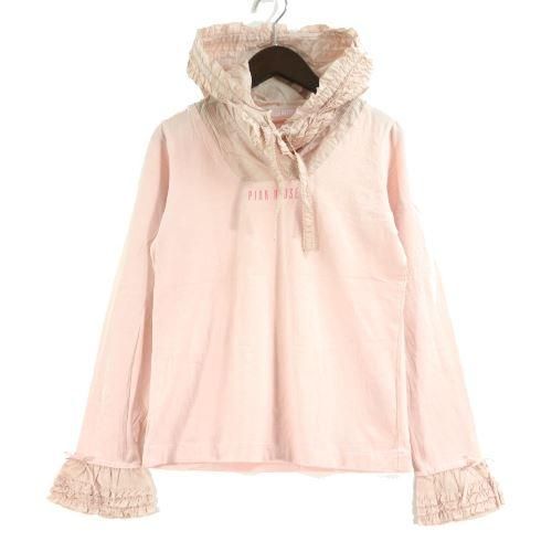 Pink House ピンクハウス フリル フード カットソー ブランド古着買取 販売unstitchオンラインショップ Pink House ピンクハウス フリル フード カットソー ブランド古着買取 販売unstitchオンラインショップ