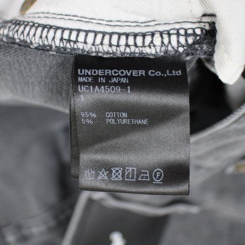 UNDERCOVER アンダーカバー 21SS 裾タチキリストレッチカツラギ PT