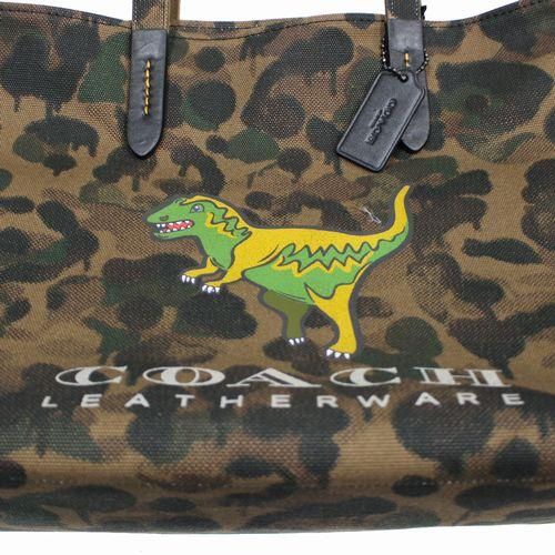 Coach コーチ レキシトート 42 恐竜 トートバッグ ブランド古着買取 販売unstitchオンラインショップ Coach コーチ レキシトート 42 恐竜 トートバッグ ブランド古着買取 販売unstitchオンラインショップ