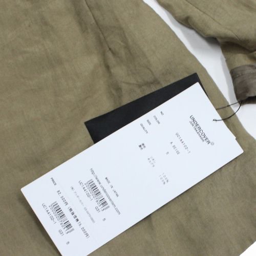 UNDERCOVER アンダーカバー 21SS 高密度Li ZiP ジャケット - ブランド古着買取・販売unstitchオンラインショップ