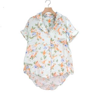 Ravijour 塼 ALL DAY FLOWER SHORT SHIRT ѥ 롼०