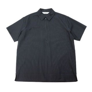 HELLOS EXTRAFINE ϥȥե 16SS HALF ZIP SHORT SLEEVE SHIRT 