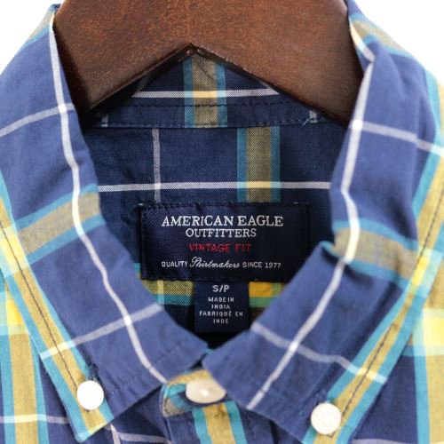 AMERICAN EAGLE アメリカンイーグル VINTAGE FIT 半袖ボタンダウン