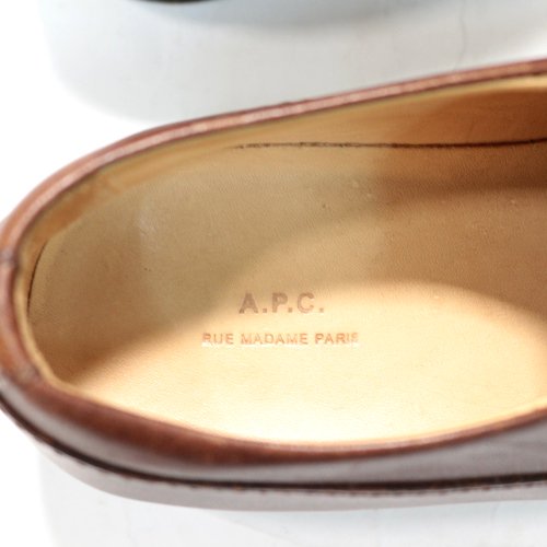 A.P.C. アーペーセー レザーシューズ - ブランド古着買取・販売