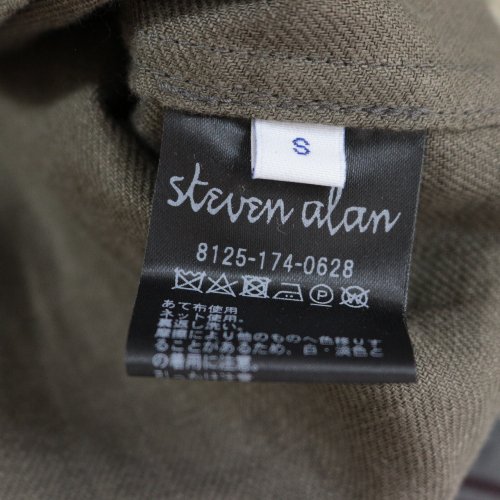 Steven Alan スティーブンアラン 21SS LINEN ZIP BALON BLOUSON リネン