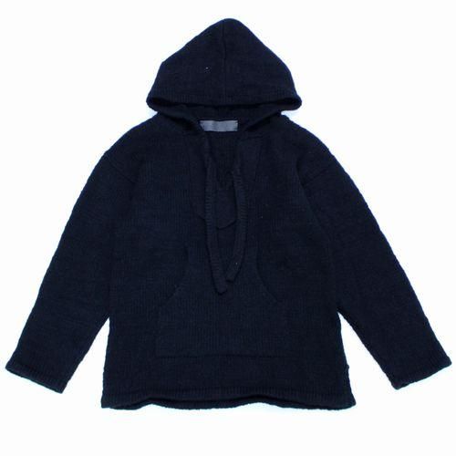 The Elder Statesman ジ エルダー ステイツマン Baja Hooded Pullover ニットパーカー - ブランド古着買取・販売unstitchオンラインショップ