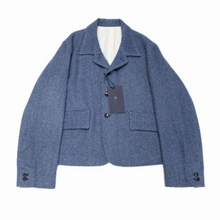 URU  20AW WOOL DENIM 4 BUTTON JACKET 㥱å 