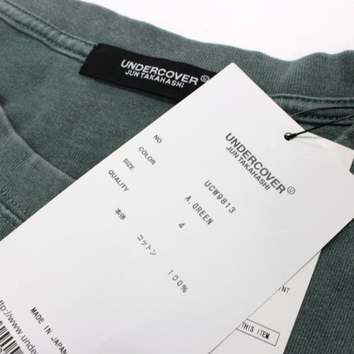 UNDERCOVER アンダーカバー 19SS USEDTEE STATE POWER TEE 加工 Tシャツ -  ブランド古着買取・販売unstitchオンラインショップ