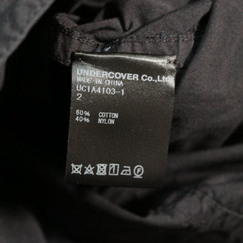 UNDERCOVER アンダーカバー 21SS C/Nyタイプライター製品染めJKT