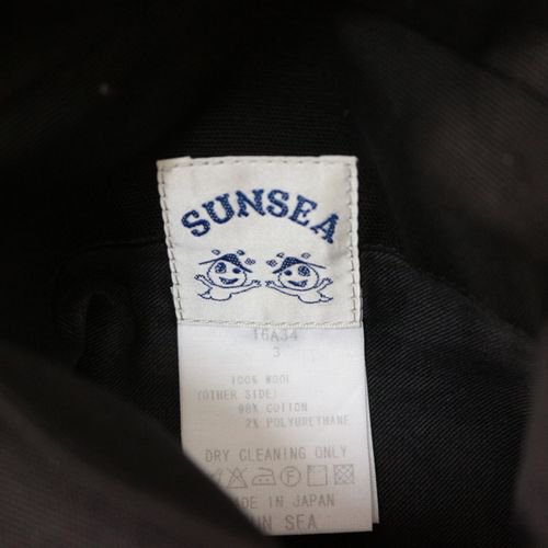 SUNSEA サンシー 16AW British Wool Reversible Jacket ブリティッシュ ウール リバーシブル ジャケット -  ブランド古着買取・販売unstitchオンラインショップ