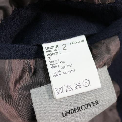 312/10）アンダーカバー 12AW サイコカラー  ウール縮絨コート 3