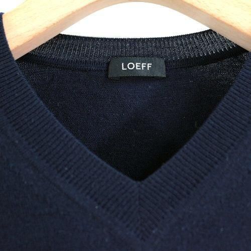 LOEFF ロエフ Vネック ウールニット - ブランド古着買取・販売unstitch