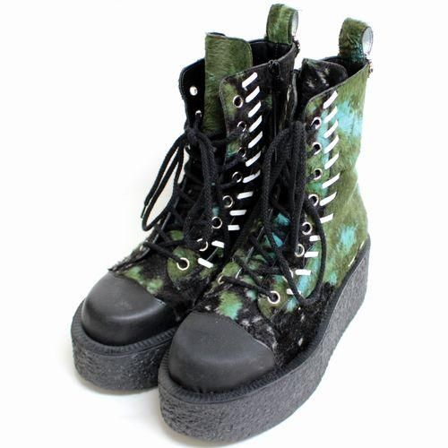 AKANE UTSUNOMIYA アカネ ウツノミヤ 19AW PUNK BOOTS パンクブーツ -  ブランド古着買取・販売unstitchオンラインショップ