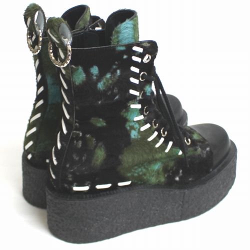 AKANE UTSUNOMIYA アカネ ウツノミヤ 19AW PUNK BOOTS パンクブーツ -  ブランド古着買取・販売unstitchオンラインショップ