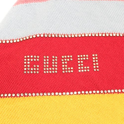 GUCCI グッチ ボーダーマフラー - ブランド古着買取・販売unstitch