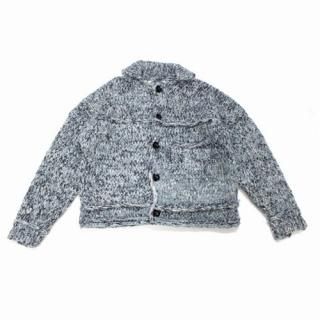 SHINYA KOZUKA 䥳 21AW HAND KNITTED TRUCKER ϥɥ˥åȥȥå 㥱å