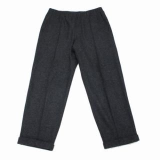 cale  TF  21AW natural wool felt trousers ѥ