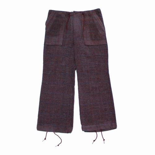 Needles ニードルス 21AW STRING FATIGUE PANT - AC/C PLAID MOLE