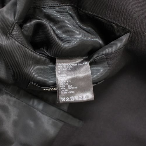 UNDERCOVER アンダーカバー 21AW KNカーデ チェスターダブルコート - ブランド古着買取・販売unstitchオンラインショップ