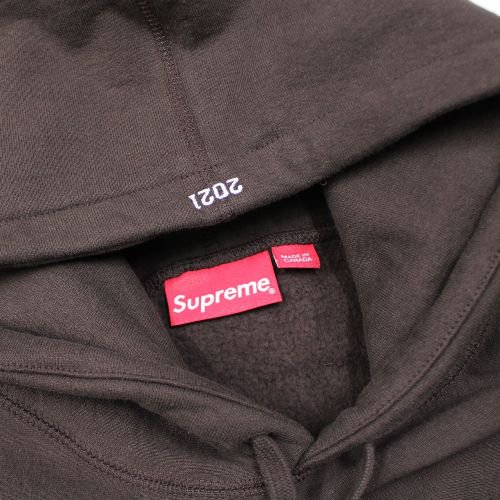 Supreme シュプリーム 21AW Box Logo Hooded Sweatshirt Brown BOXロゴ 