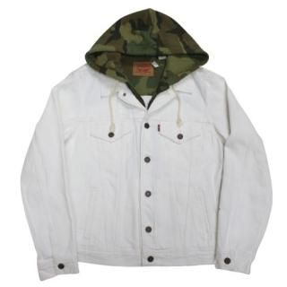 Supreme ץ꡼ 17SS Levi's Fleece Hood Trucker Jacket 㥱å