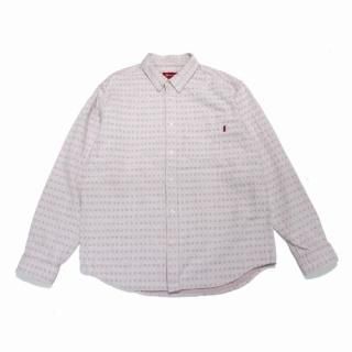 Supreme ץ꡼ 20SS jacquard logos denim shirt 㥬ɥǥ˥ॷ