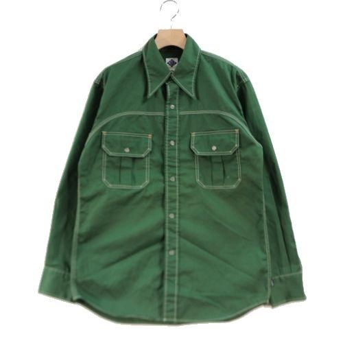 POST OVERALLS ポストオーバーオールズ ポリ コットン スナップ