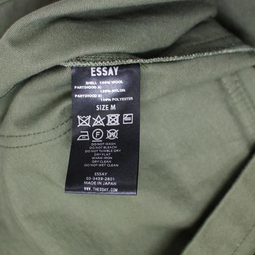 ESSAY エッセイ 20AW FIELD JACKET フィールドジャケット - ブランド