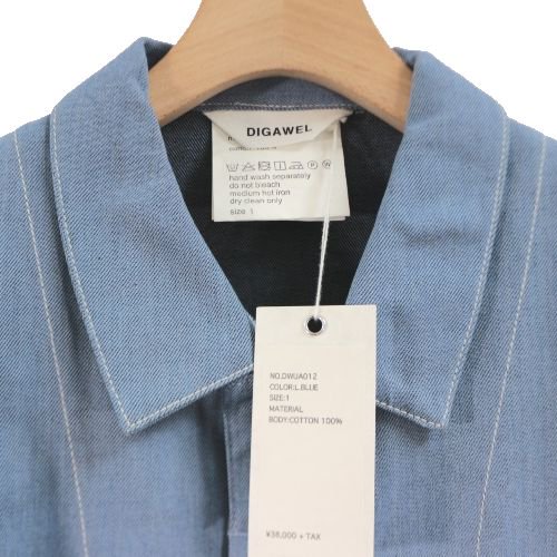 DIGAWEL ディガウェル 21SS DENIM SHORT COAT デニム ショート コート