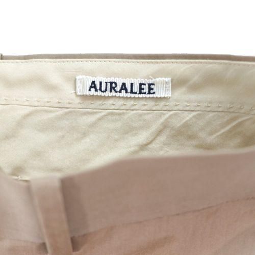 AURALEE オーラリー 19SS FINX POLYESTER SLACKS パンツ - ブランド